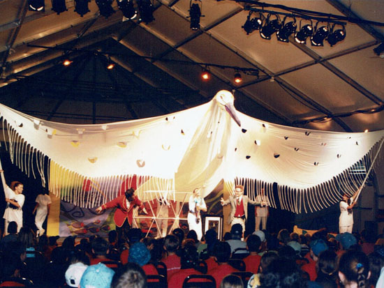 oiseau géant Stade Olympique